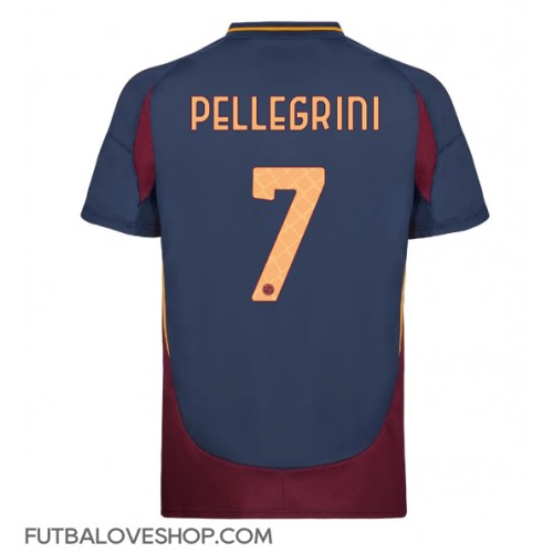 Dres AS Roma Lorenzo Pellegrini #7 Tretina 2024-25 Krátky Rukáv